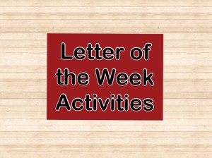letter week