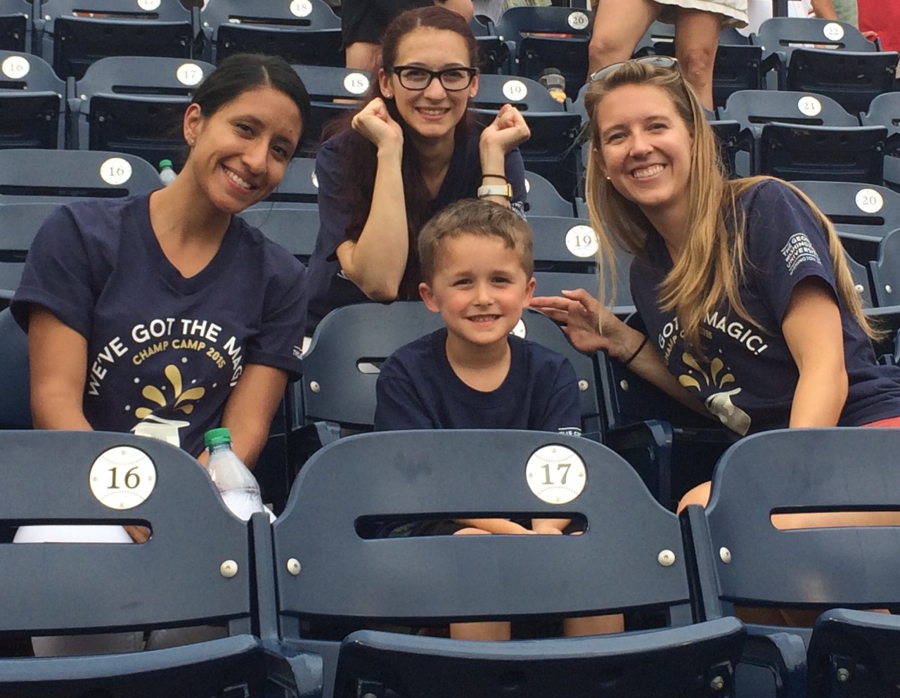 Colten at CHAMP Camp - www.jakes-journey-apraxia.com